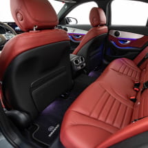 BRABUS velours automatten zwart 4-delig | 205-871-00N-S206