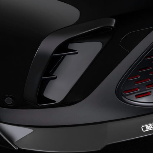 BRABUS carrosserie onderdelen luchtinlaten voorbumper Smart  | HX-210-00