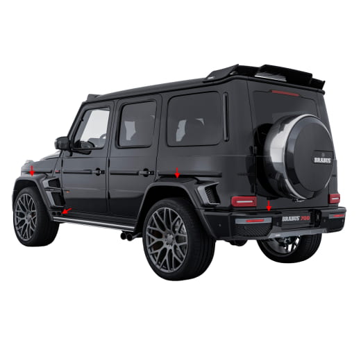 Kit BRABUS Widestar G-Klasse W463A Mercedes-Benz | 464-234-00-B