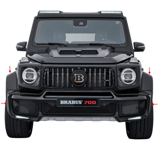 BRABUS Widestar G-Class W463A conversion kit Mercedes-Benz | 464-234-00-B