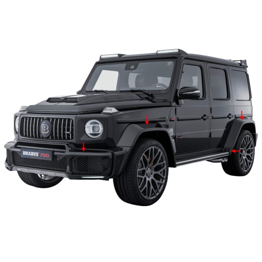 BRABUS Widestar G-Klasse W463A Umbausatz Mercedes-Benz | 464-234-00-B