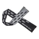Bufanda de punto AMG negra y gris unisex Original Mercedes-AMG