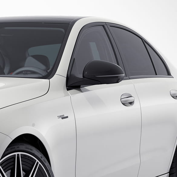 Buitenspiegeldop behuizing spiegelkappen zwart C-Klasse 206 | A09981035029040/-6029040-206