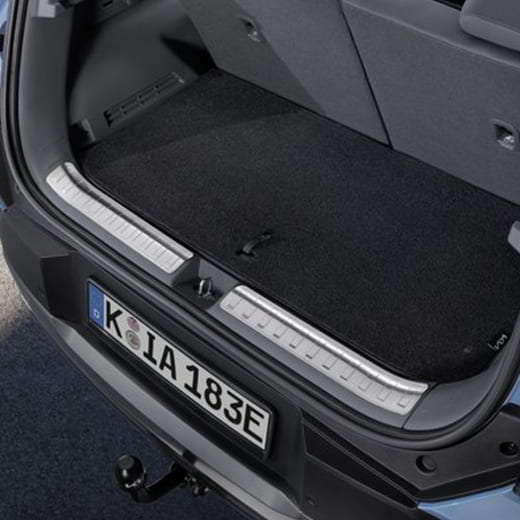 Bumper protector inside KIA EV2 brushed stainless steel Genuine KIA | DN275ADE00BR