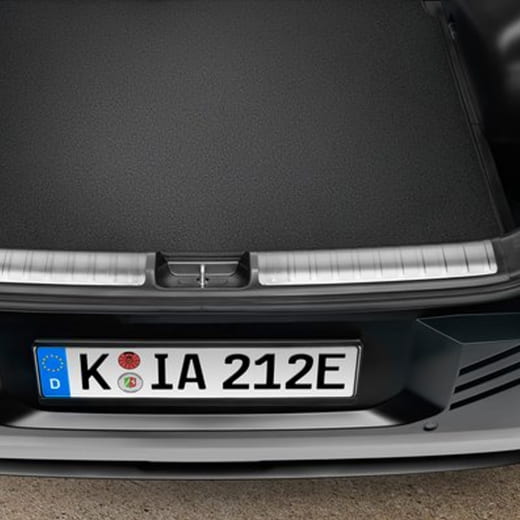 Bumper protector inside KIA EV4 brushed stainless steel Genuine KIA | SZ275ADE00BR