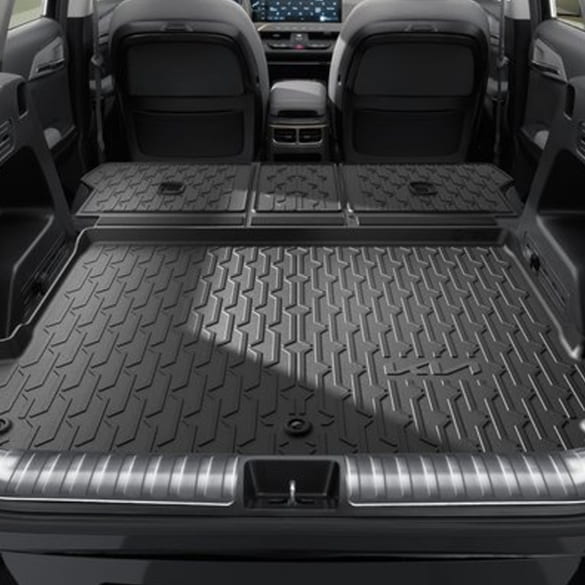 Bumper protector inside KIA EV5 stainless steel chrome look Genuine KIA | X9275ADE00BR