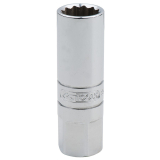 Bussola per candele a parete sottile 14mm 3/8" CHROMEplus KS Tools