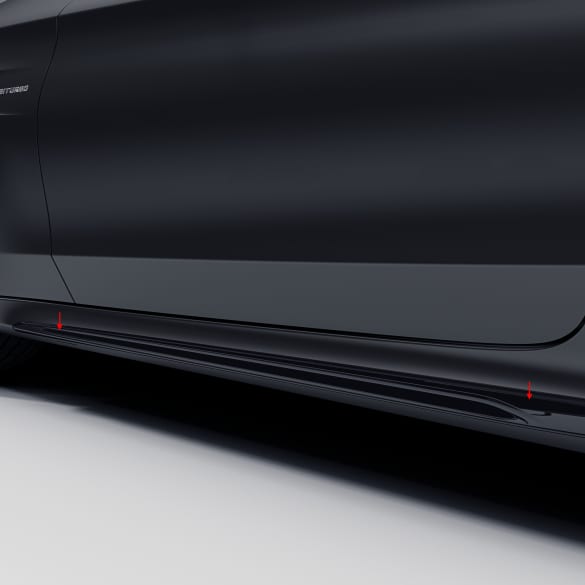 C 63 AMG Aerodynamik Seitenschweller Satz C-Klasse C205/A205 Original Mercedes-Benz | C63-C-A-205-Aero-Side