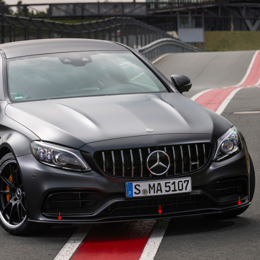 Spoiler avant Aero C 63 AMG Classe C C205 A205 Coupé Cabrio Mercedes-Benz | C63-C-A-205-Frontspoiler