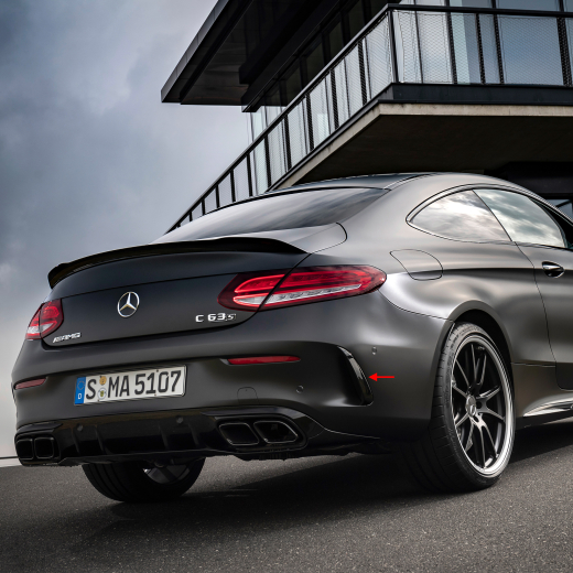 Flics aéro C 63 AMG Classe C C205 A205 Coupé Cabrio Mercedes-Benz | C63-C-A-205-Flics