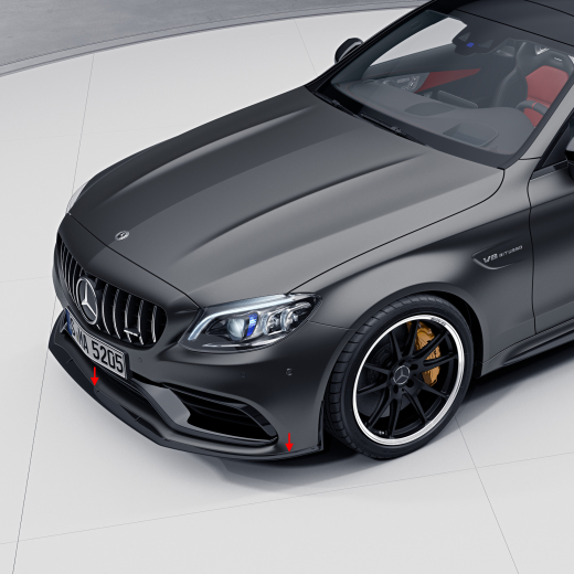 C 63 AMG aero voorspoiler C-Klasse C205 A205 Coupé Cabrio –  | C63-C-A-205-Frontspoiler