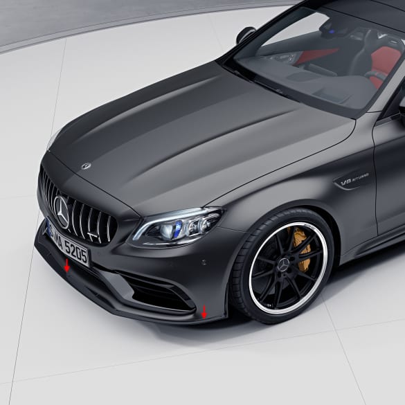 C 63 AMG aero voorspoiler C-Klasse C205 A205 Coupé Cabrio –  | C63-C-A-205-Frontspoiler