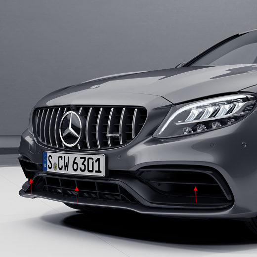 Grilles Air Intakes pare-choc avant C 63 AMG facelift | 205-FL-Airintake