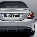 C 63 S badge Chrome C-Class W205 S205 Genuine Mercedes-Benz