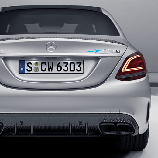 C 63 S badge Chrome Genuine Mercedes-Benz | A2058176201