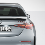 C 63 S embleem zwart / rood Nightpakket C-Klasse W206 Limousine Origineel Mercedes-AMG