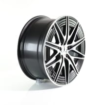 C43 AMG 20-inch wheel set 10-spoke C-Class 206 black matt high-sheen Genuine Mercedes-AMG | A2064000300/0500