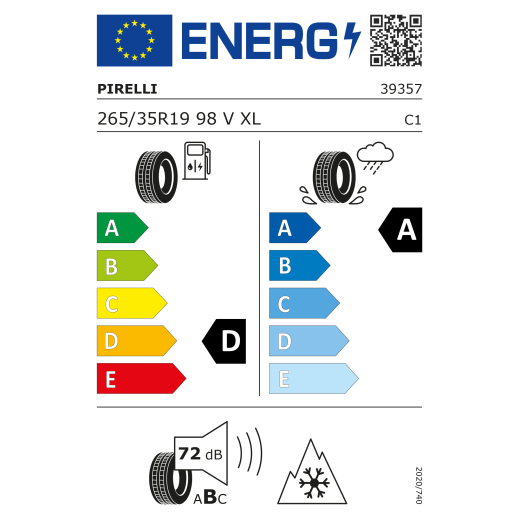 Ruote invernali C43 W206 berlina 19 pollici C43 AMG | Q440141715570/80