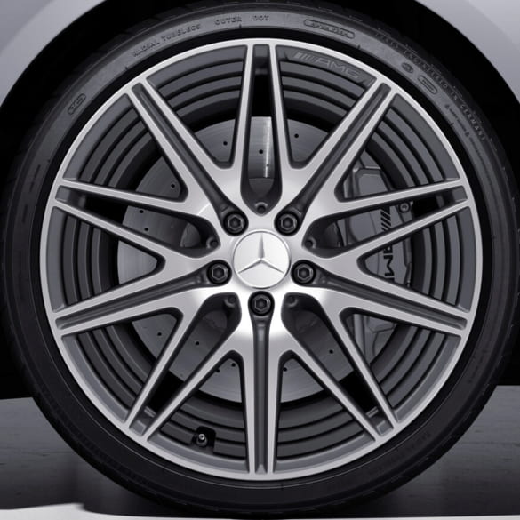 C43 AMG Wheels C-Class W206 20 inch Genuine Mercedes-Benz tantalum grey