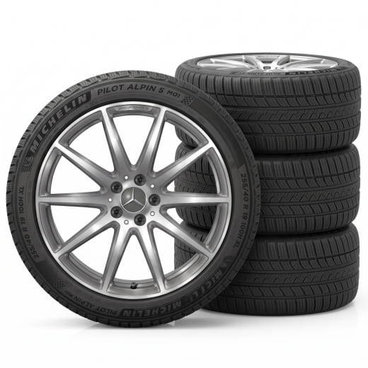 C63 AMG 19 inch winter wheels C-Class W206 S206 grey genuine Mercedes-AMG | Q440141513680/690/700/710