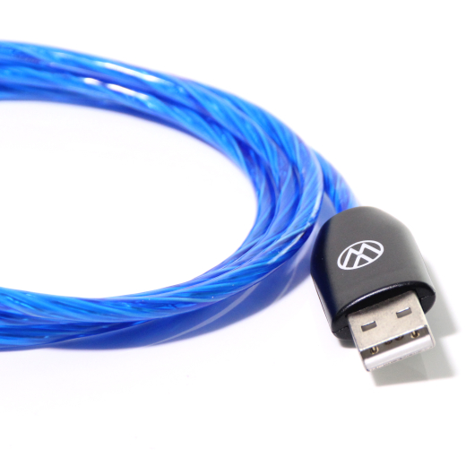 Cable cargador LED USB original VW | Lightning Micro USB-C  | 5H0087703F