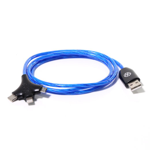 Cable cargador LED USB original VW | Lightning Micro USB-C  | 5H0087703F
