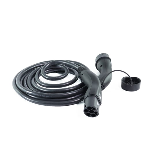 Cable de carga 7,4 kW tipo 2 helicoidal 5m 32A monofásico Original LAPP | 5555000212