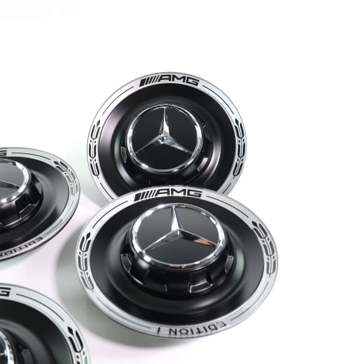 Cache moyeu AMG Edition 1 pour jantes forgées Original Mercedes-Benz | A0004005700 9Z32
