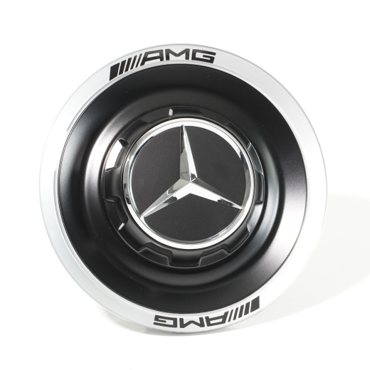 Cache moyeu AMG noir mat pour jantes forgées | A0004005700 9283-B