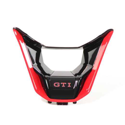 Volant VW GTI habillage Polo Golf noir rouge Original Volkswagen | 5H0419659FWUZ