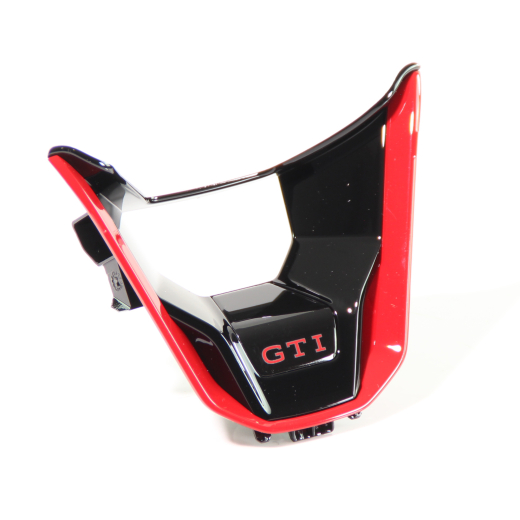 Volant VW GTI habillage Polo Golf noir rouge Original Volkswagen | 5H0419659FWUZ