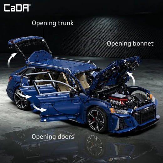 CaDA Master C61515W Audi RS6 1:8 | C61515W