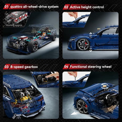 CaDA Master C61515W Audi RS6 1:8 | C61515W