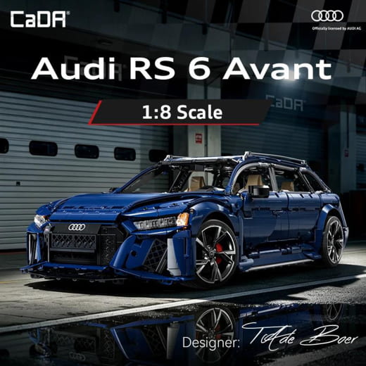 CaDA Master C61515W Audi RS6 1:8 | C61515W