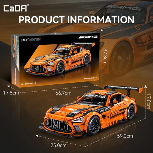 CaDA Master C64008W Mercedes-AMG GT3 1:8 | B66961716