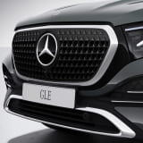 Calandre étoiles GLE V167 chrome foncé Mopf2 Original Mercedes-Benz