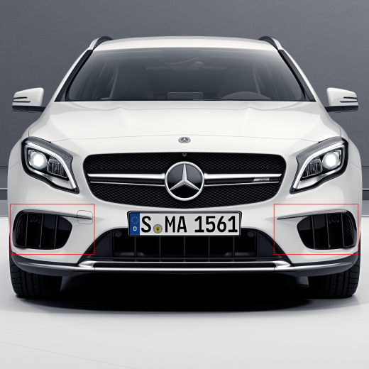 Grilles d’admission d’air AMG GLA X156 Mercedes-Benz d’origine | GLA-FL-Gitter