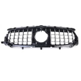 Calandre Panamericana GLA H247 facelift Progressive chromé noir CHROMETEC