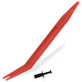 Cale en plastique, outil de levier, extracteur de clips KS Tools
