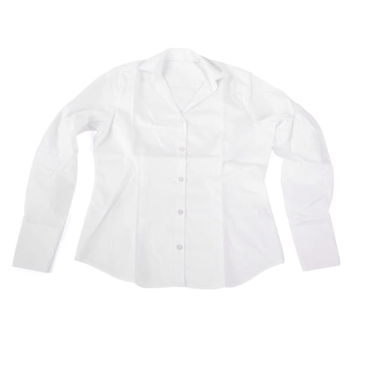 Blusa a maniche lunghe bianca Kunzmann | KNZBluseLangarm