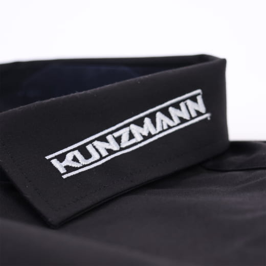 Camisa de manga corta negra Regular Fit Kunzmann | KNZHemdKurzarm