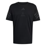 Camiseta adidas para hombre Lights Out Mercedes-AMG PETRONAS F1 negro 