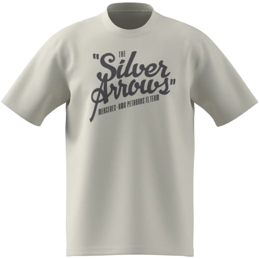 Camiseta adidas para hombre blanco roto Mercedes-AMG PETRONAS F1 | B67998480-85