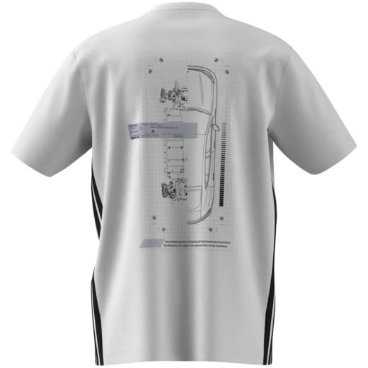 Camiseta adidas AMG para hombre blanca Original Mercedes-Benz | B67960265-71