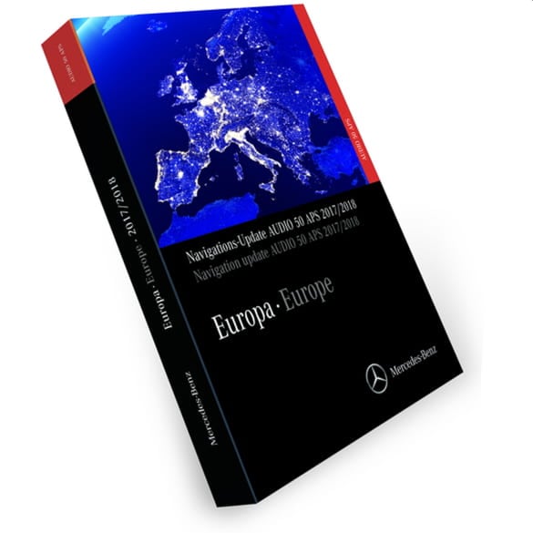 Navigation DVD Audio 50 APS Europe 2017/2018 NTG4-212 genuine Mercedes-Benz