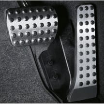 Stainless steel pedal covers in sporty look C-Class 205 genuine Mercedes-Benz | A0002900500-C