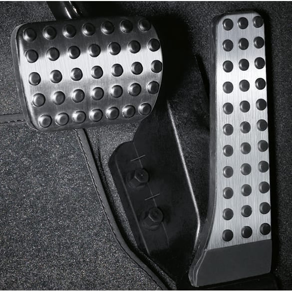 Stainless steel pedal covers in sporty look E-Class 213 genuine Mercedes-Benz | A0002900500-E