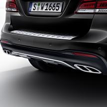 GLC 43 AMG exhaust tips black | GLE W166 C292 | genuine Mercedes-Benz | GLE-43-Auspuff