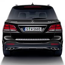 GLC 43 AMG exhaust tips black | GLE W166 C292 | genuine Mercedes-Benz | GLE-43-Auspuff