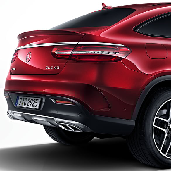 GLC 43 AMG exhaust tips black | GLE W166 C292 | genuine Mercedes-Benz | GLE-43-Auspuff GLC 43 AMG exhaust tips black | GLE W166 C292 | genuine Mercedes-Benz | GLE-43-Auspuff